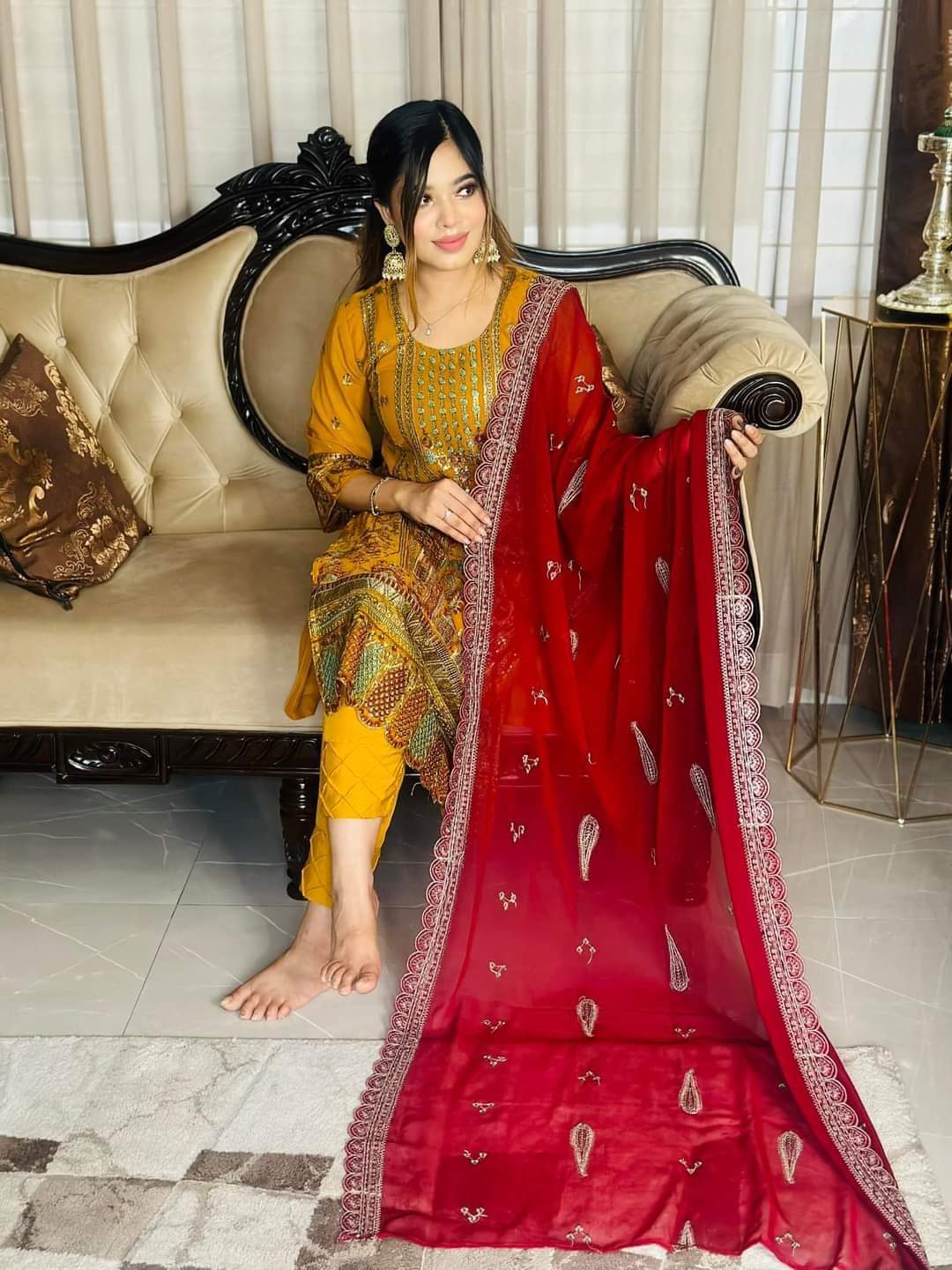 Unstitched  Salwar Kameez (DFC H)