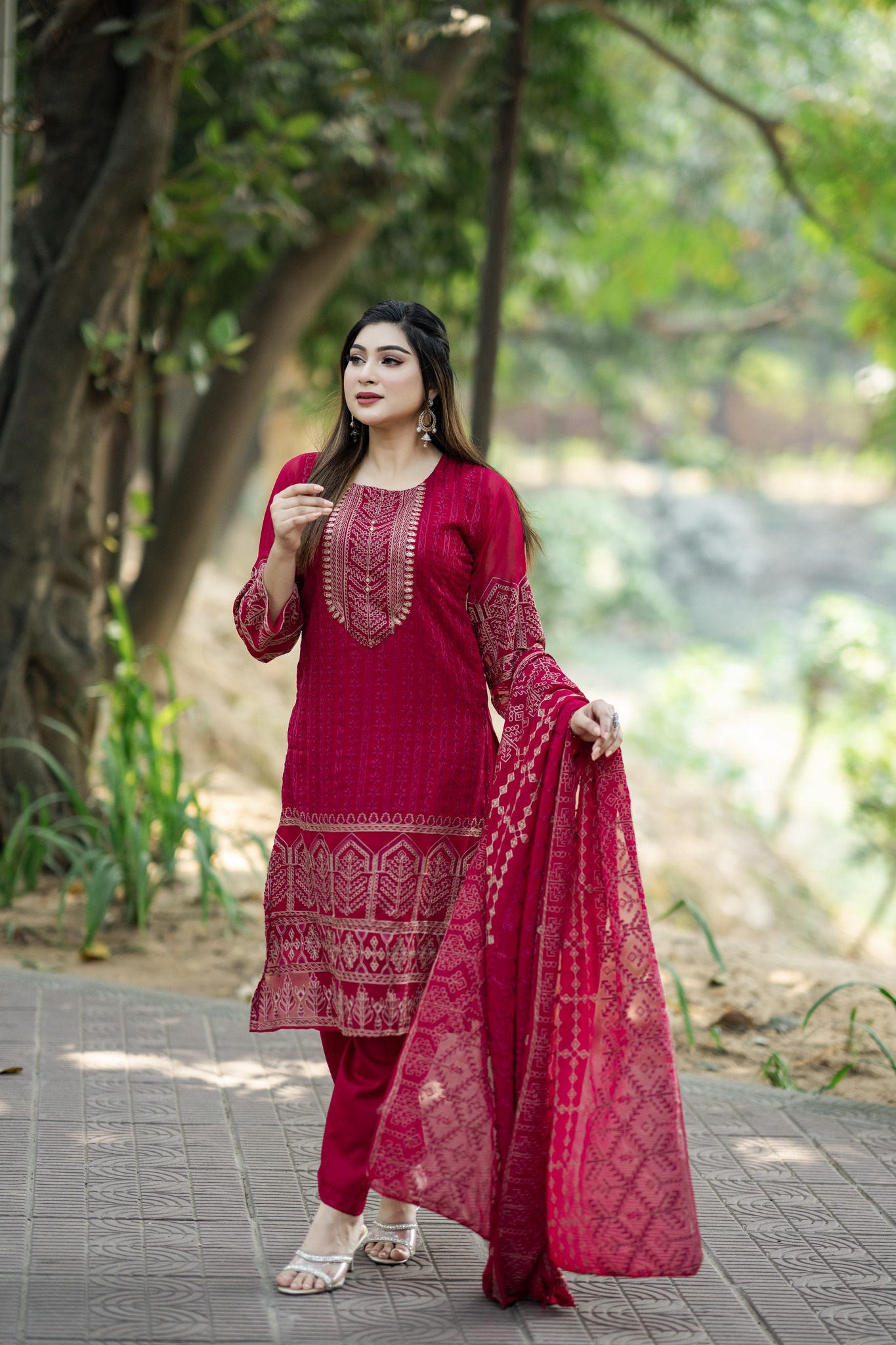 Unstitched  Salwar Kameez (RE)